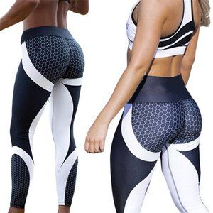 Women High Waist  Fitness Leggings Workout